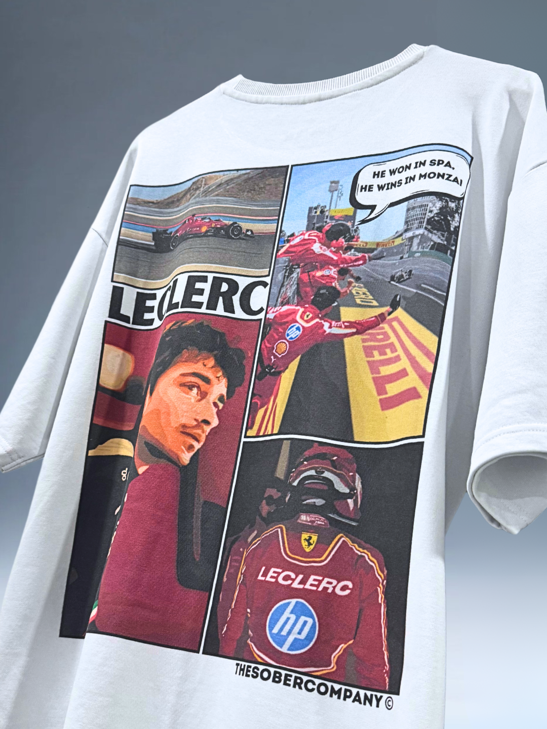 CHARLES LECLERC OVERSIZED T-SHIRT
