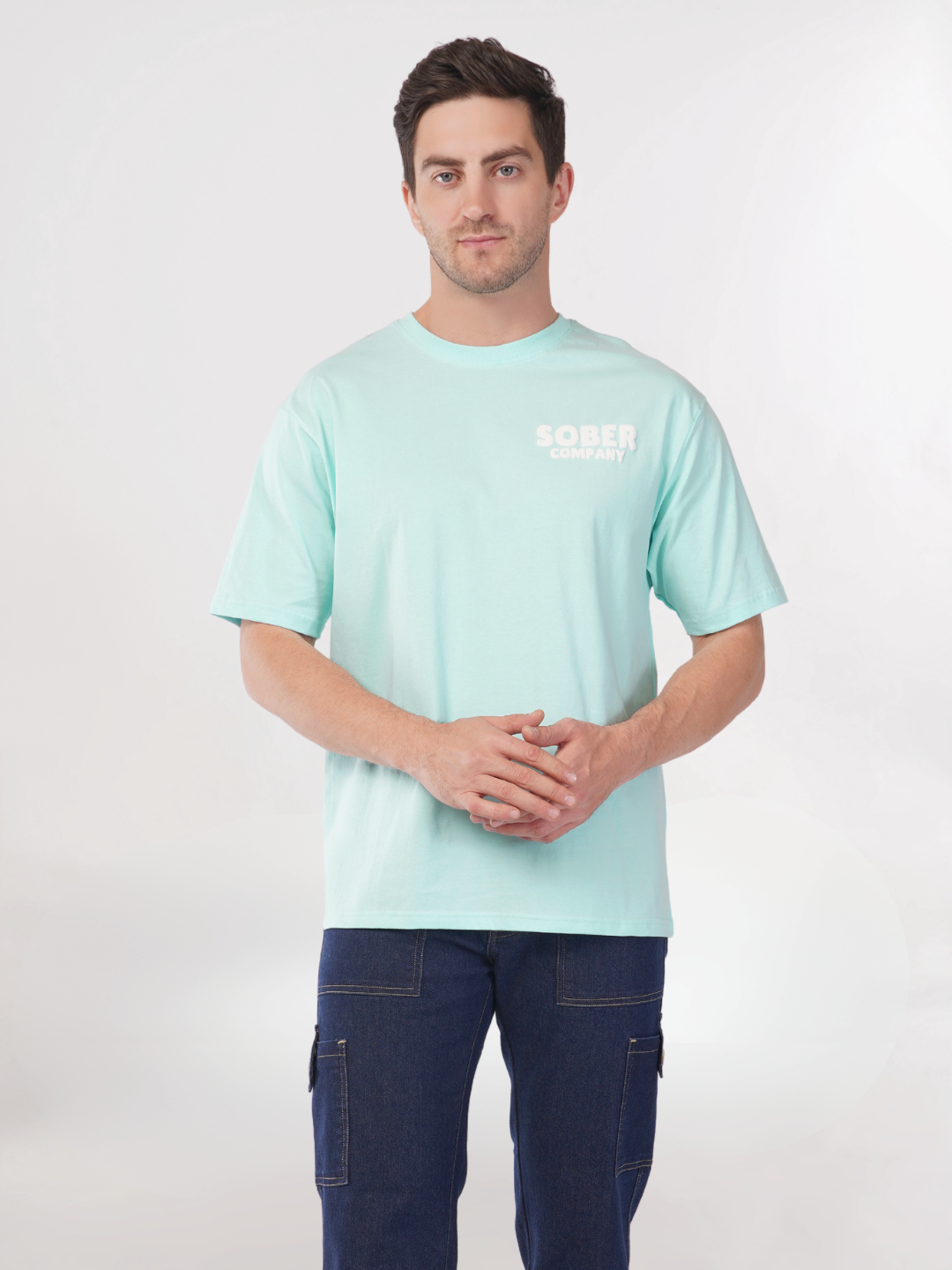 FROSTY MINT OVERSIZED T-SHIRT