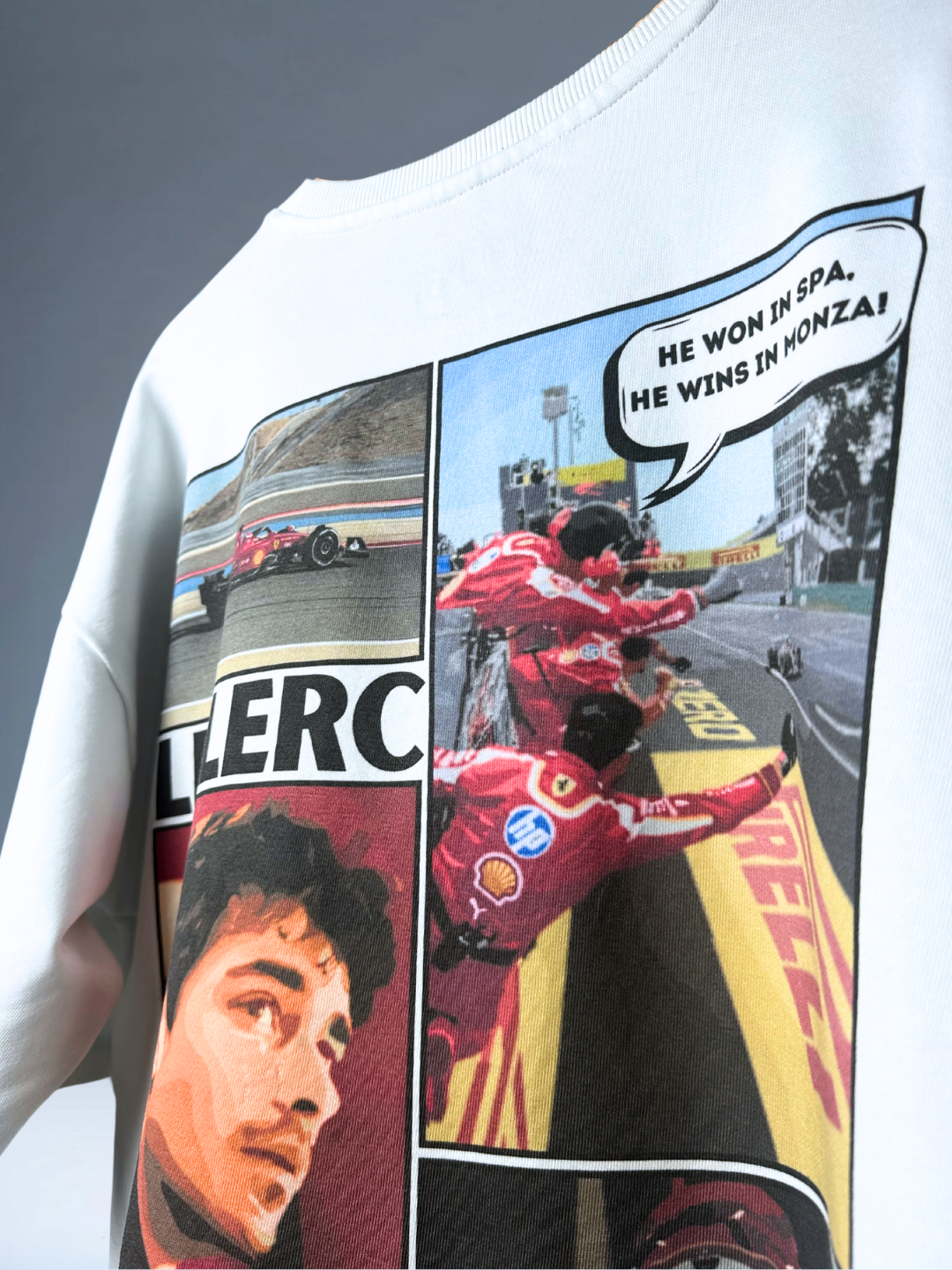 CHARLES LECLERC OVERSIZED T-SHIRT
