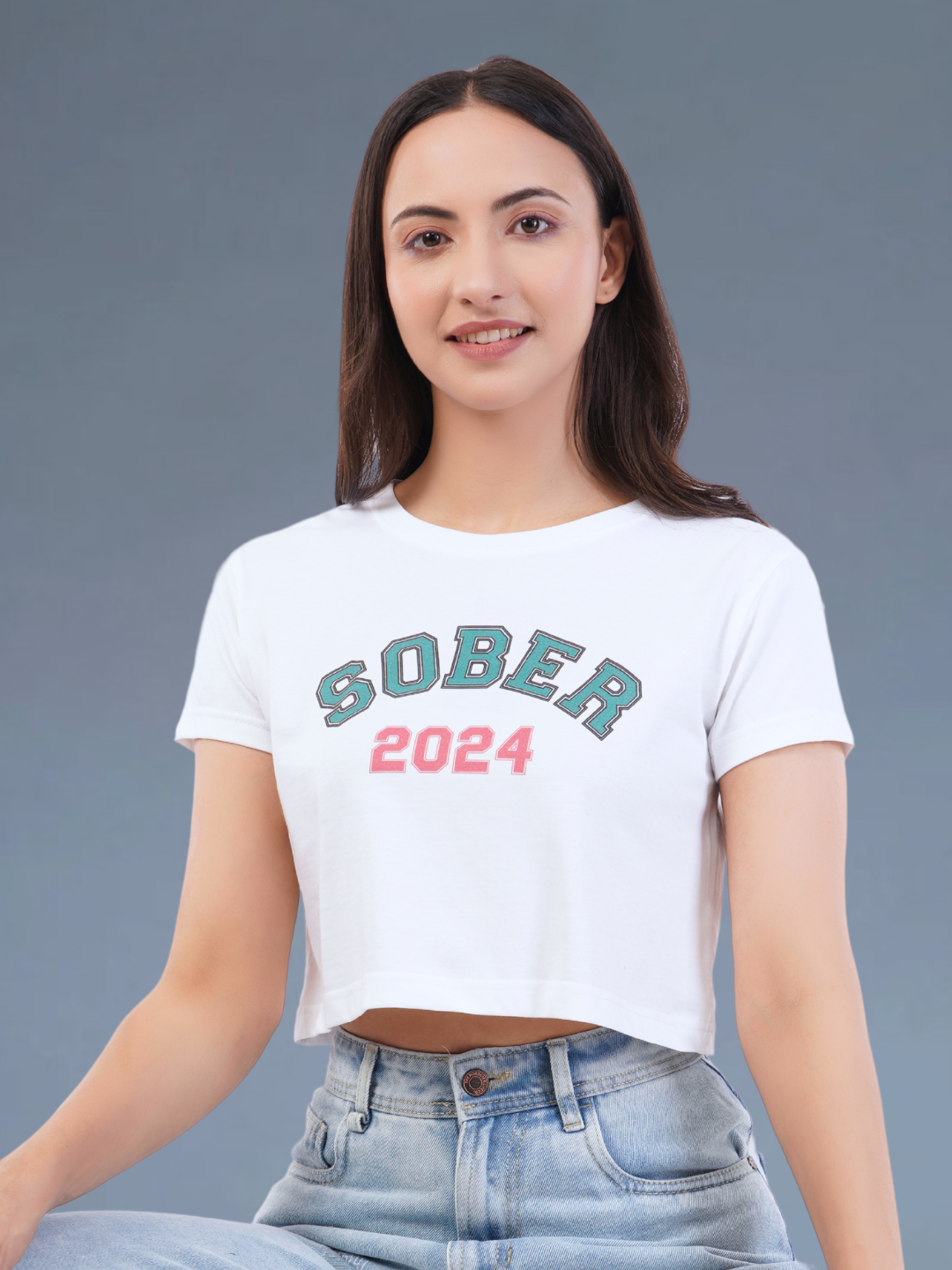 SOBER 2024 BABY TEE