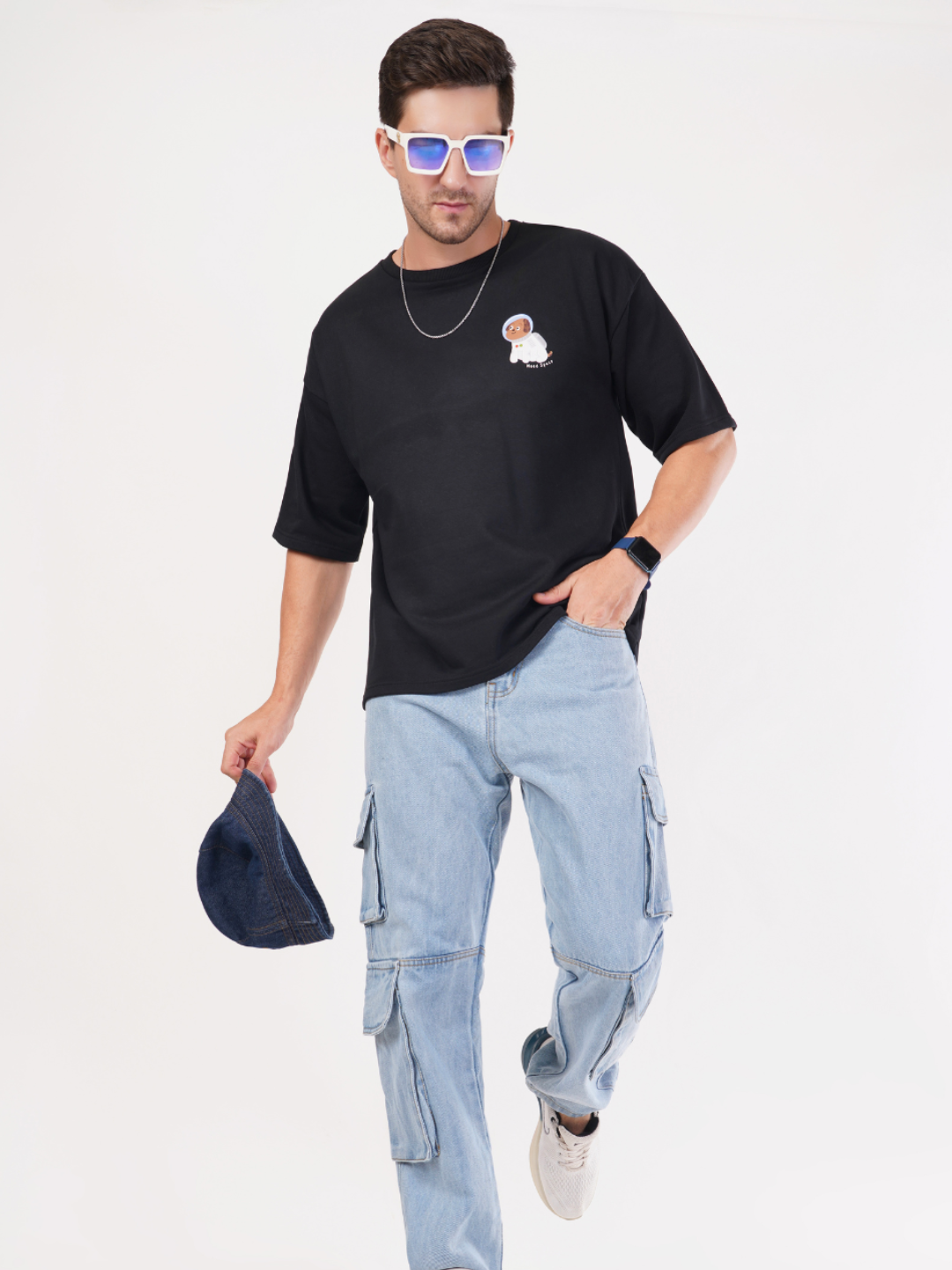 SPACE DOG OVERSIZED T-SHIRT
