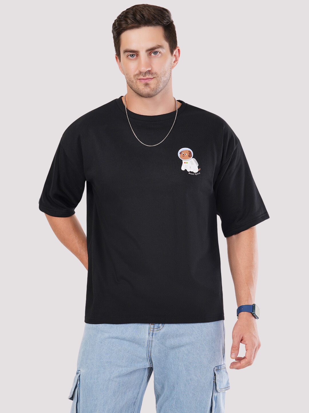 SPACE DOG OVERSIZED T-SHIRT