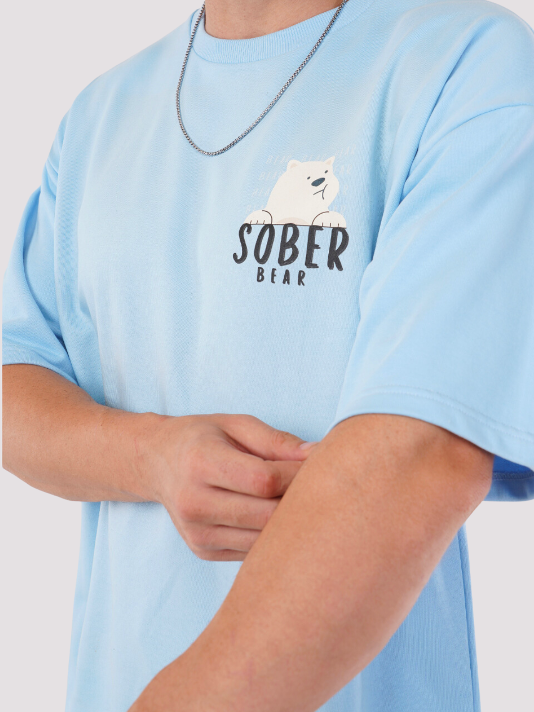 SOBER BEAR OVERSIZED T-SHIRT