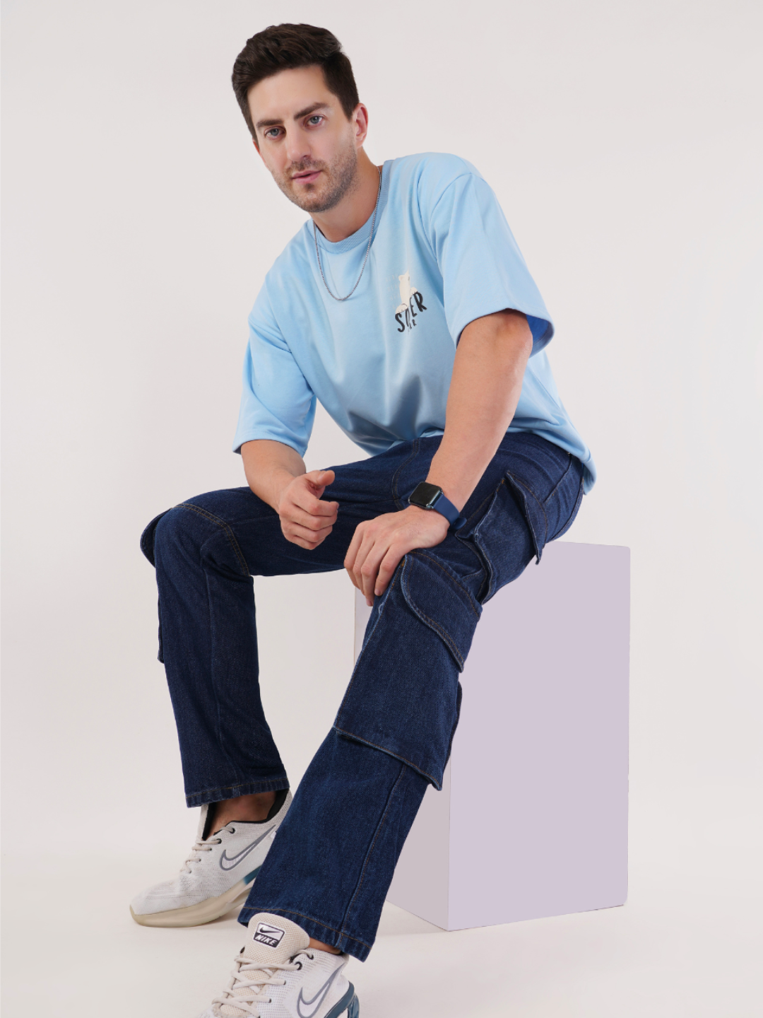 SOBER BEAR OVERSIZED T-SHIRT
