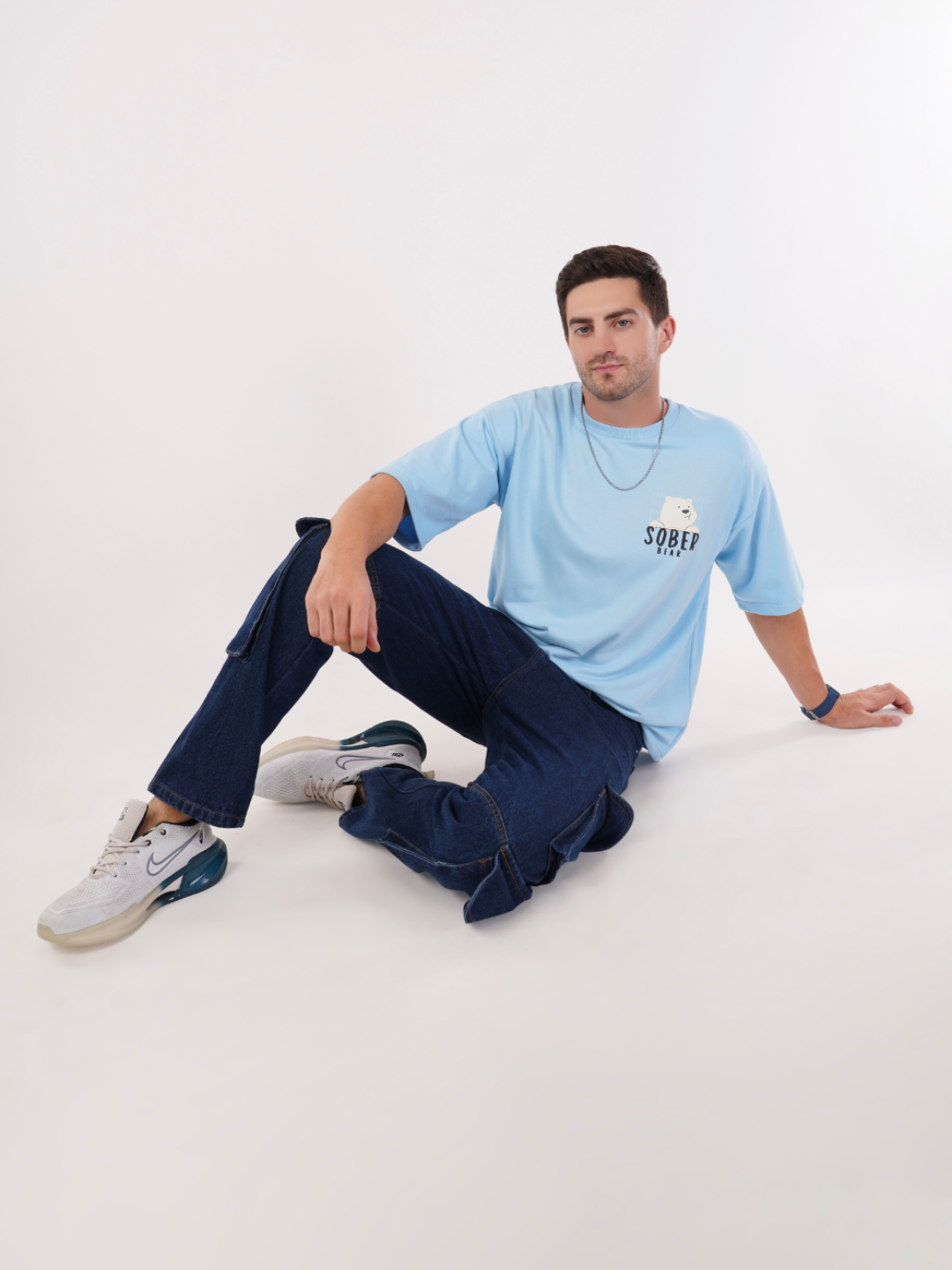 SOBER BEAR OVERSIZED T-SHIRT