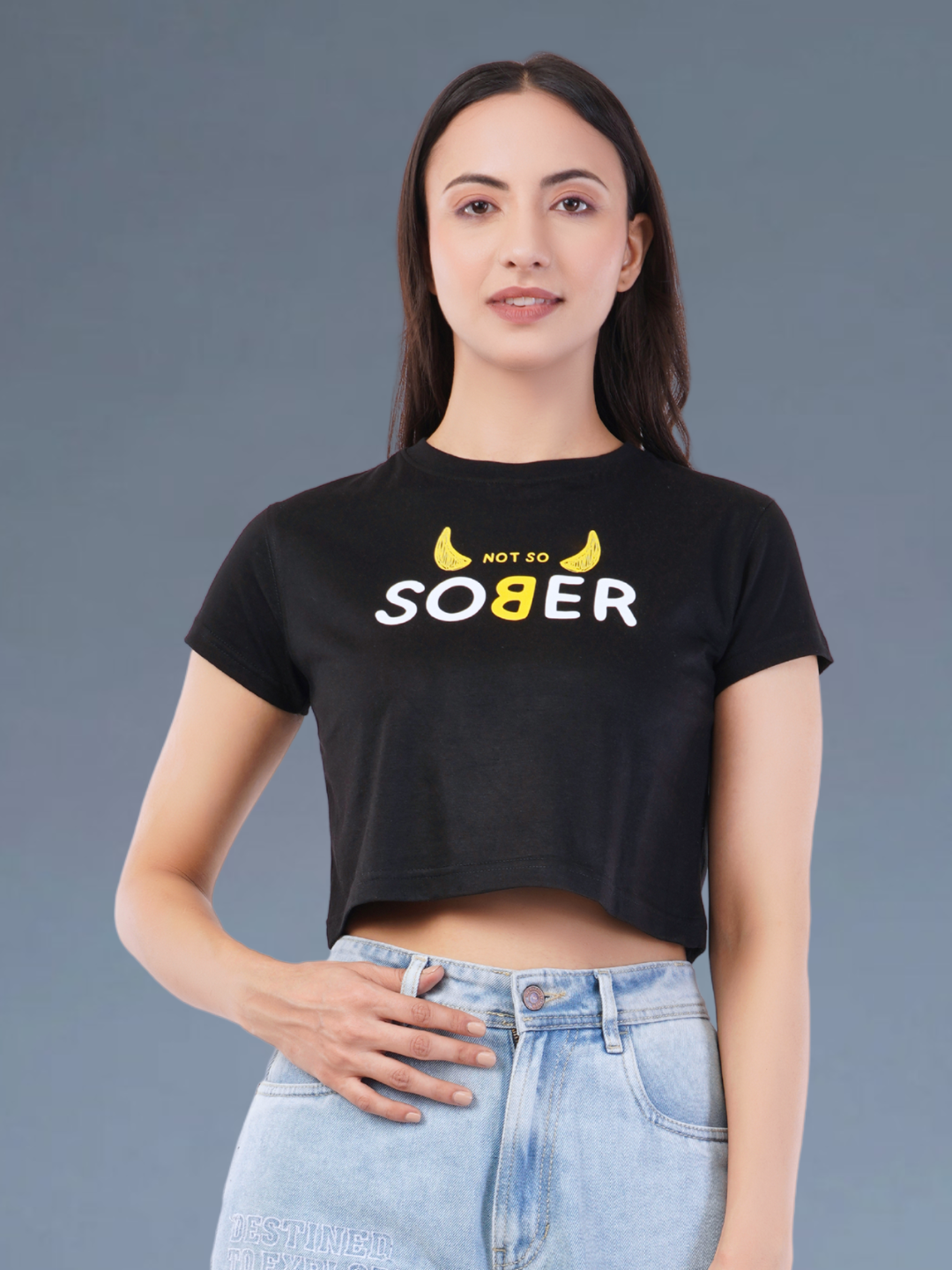 NOT SO SOBER BABY TEE