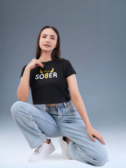 NOT SO SOBER BABY TEE