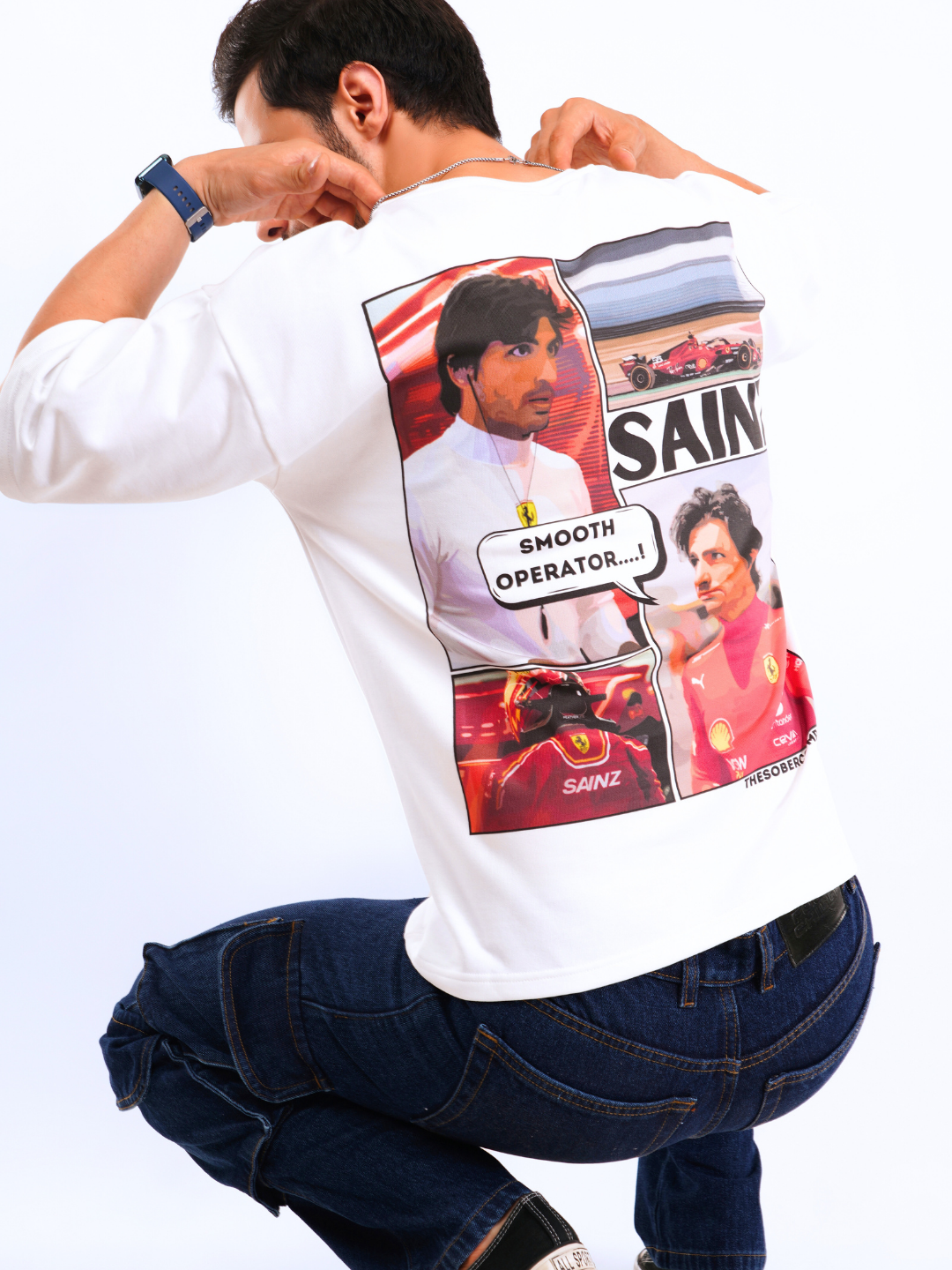 CARLOS SAINZ OVERSIZED T-SHIRT