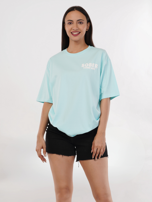 FROSTY MINT OVERSIZED T-SHIRT