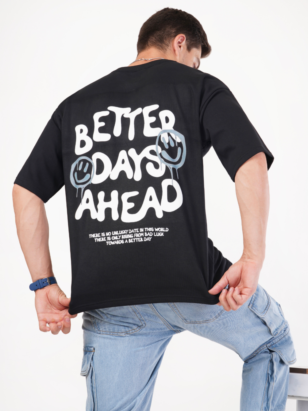 BETTER DAYS AHEAD OVERSIZED T-SHIRT