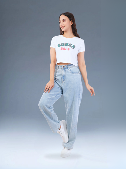 SOBER 2024 BABY TEE