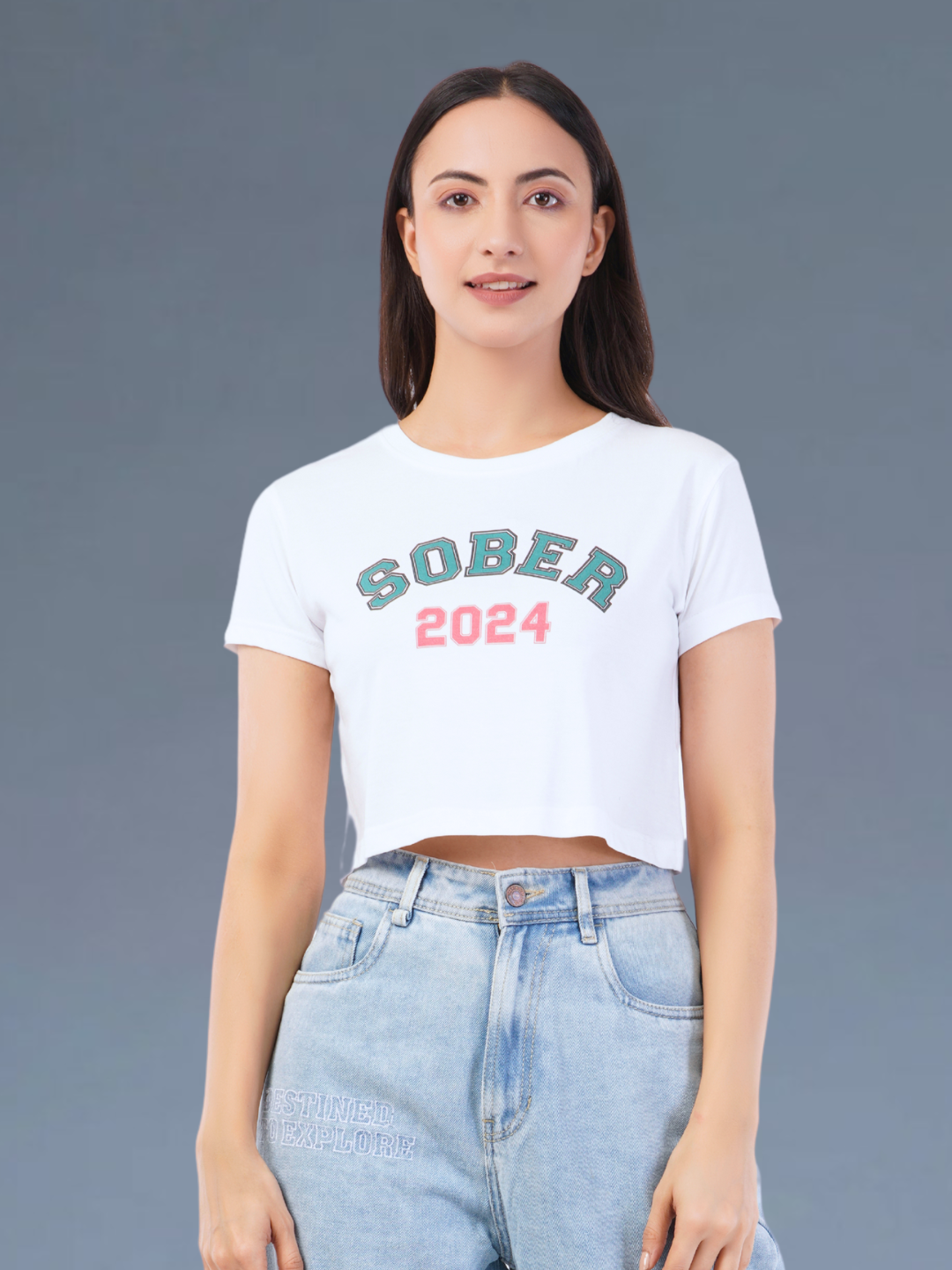 SOBER 2024 BABY TEE