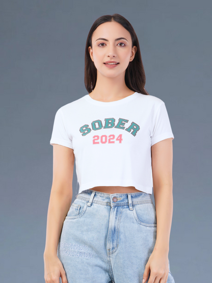 SOBER 2024 BABY TEE