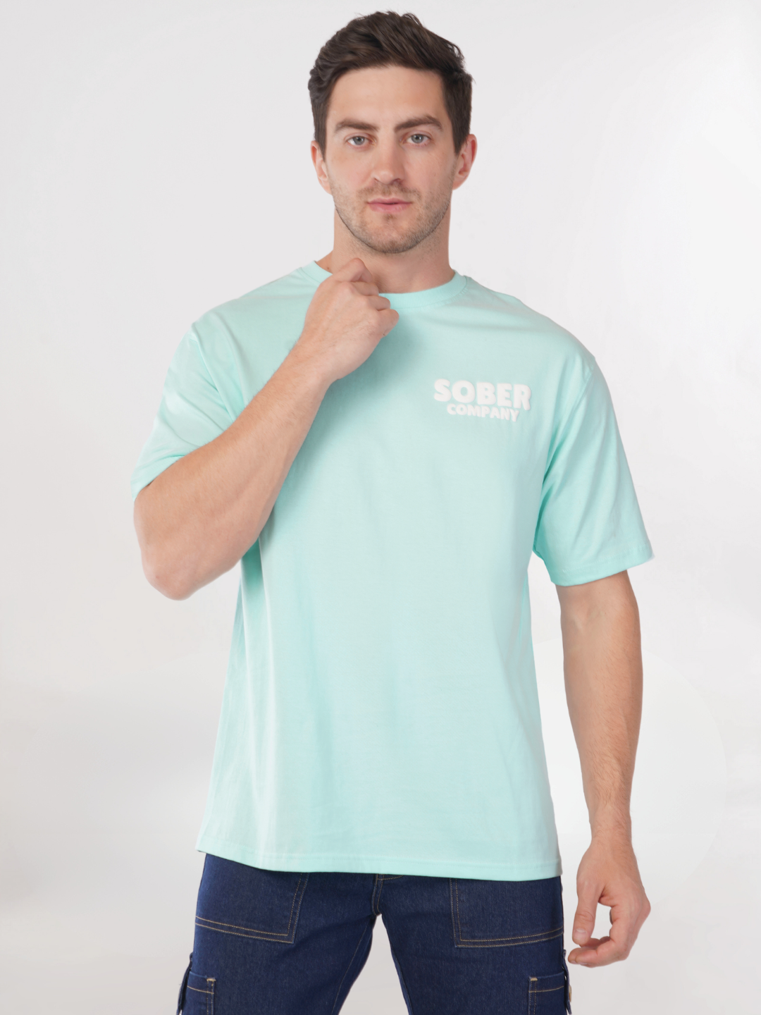 FROSTY MINT OVERSIZED T-SHIRT