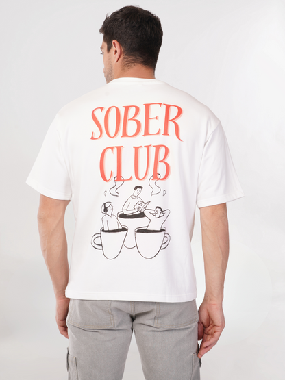 SOBER CLUB OVERSIZED T-SHIRT