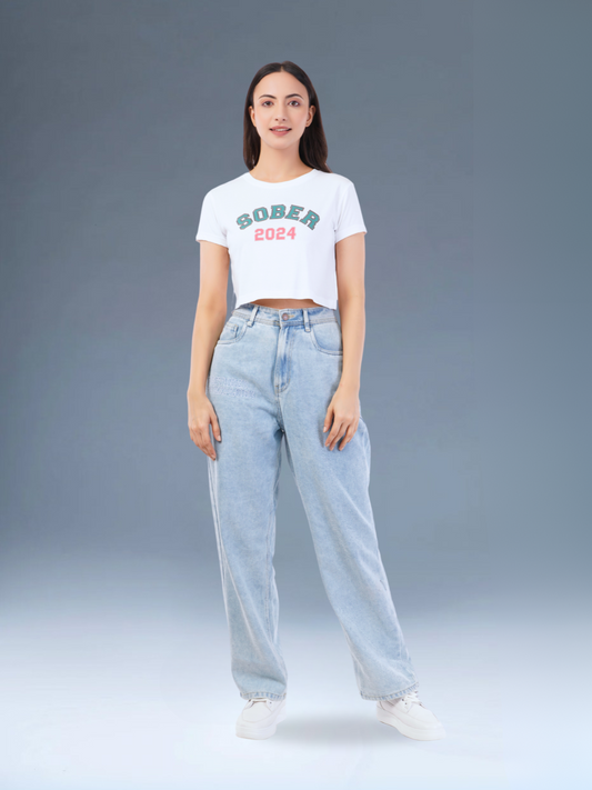 SOBER 2024 BABY TEE