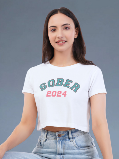 SOBER 2024 BABY TEE