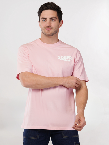 BABY PINK OVERSIZED T-SHIRT