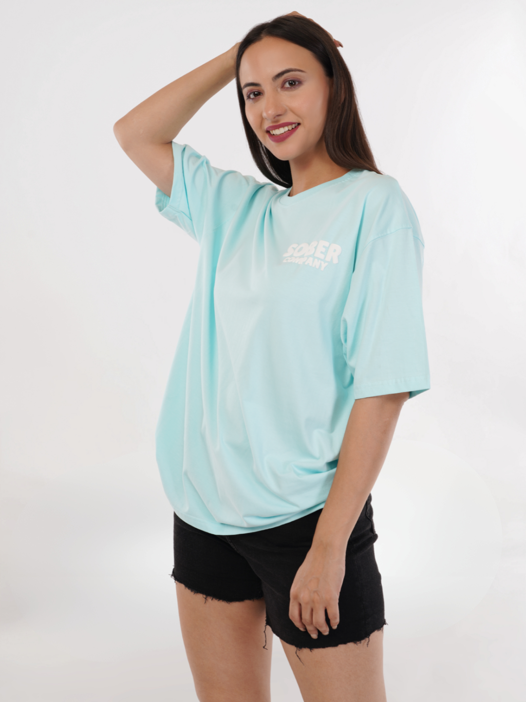 FROSTY MINT OVERSIZED T-SHIRT