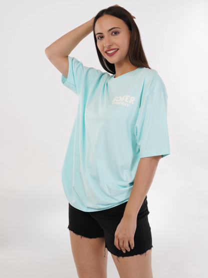 FROSTY MINT OVERSIZED T-SHIRT