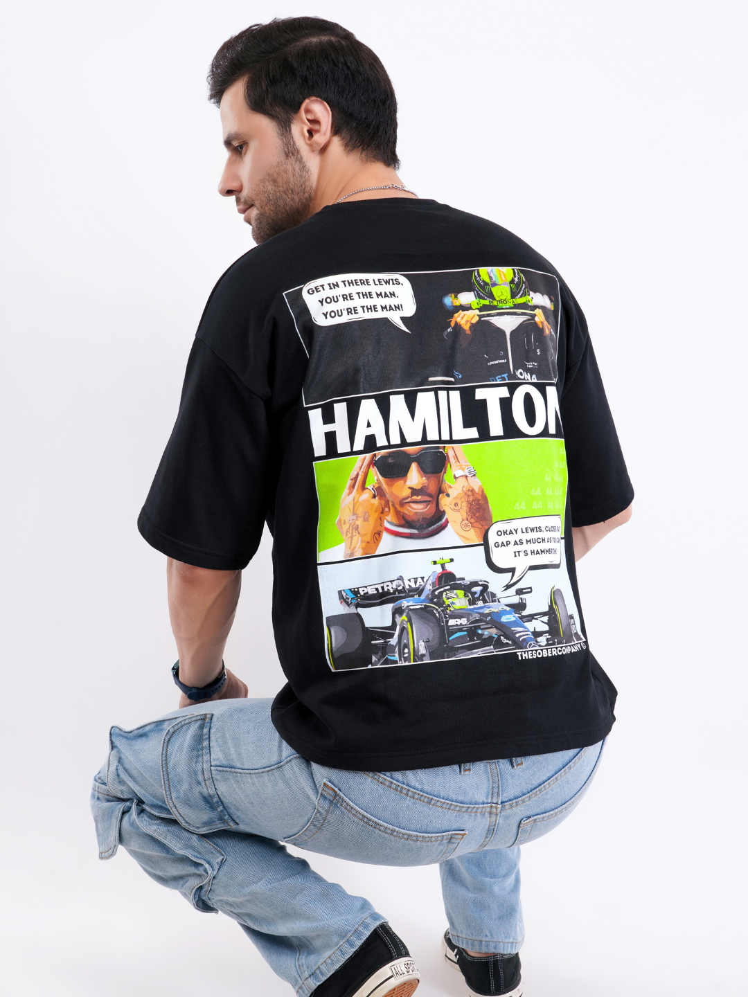 LEWIS HAMILTON OVERSIZED T-SHIRT