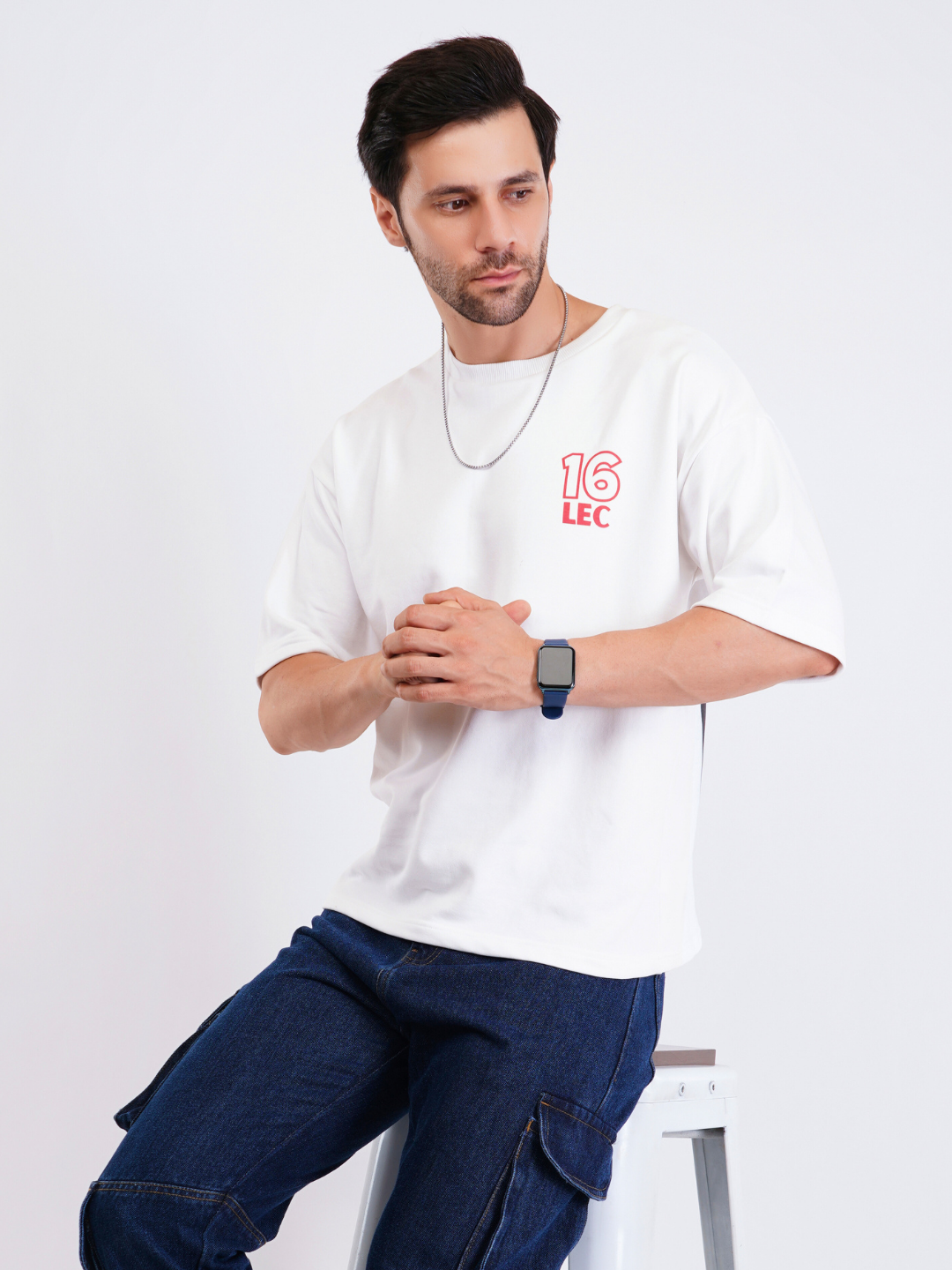 CHARLES LECLERC OVERSIZED T-SHIRT