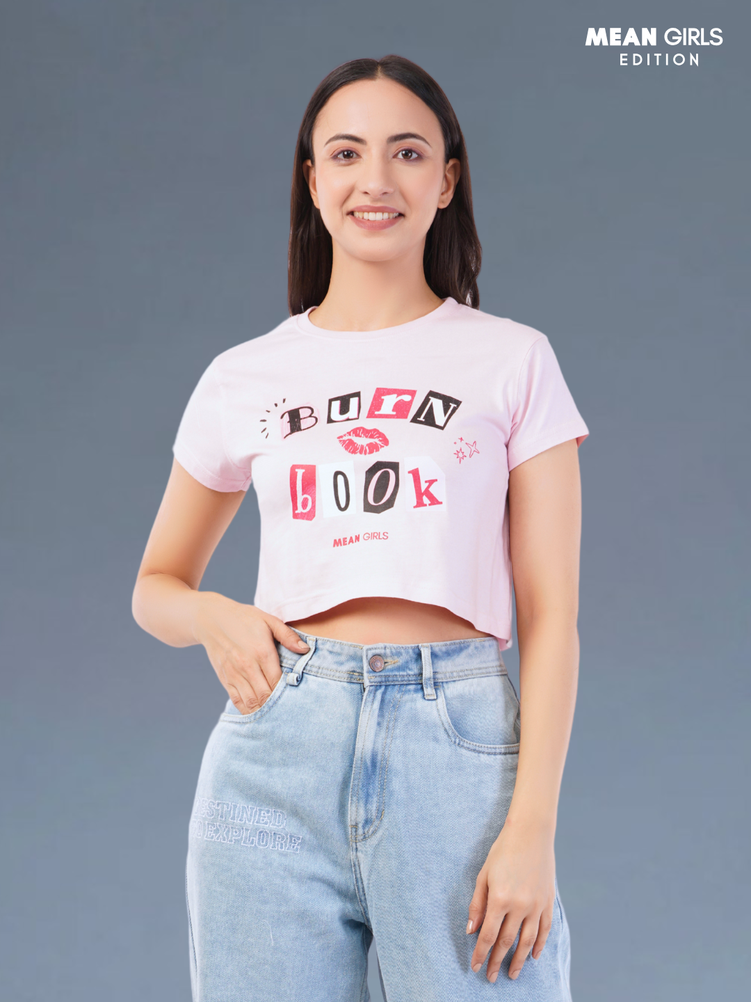 BURN BOOK BABY TEE