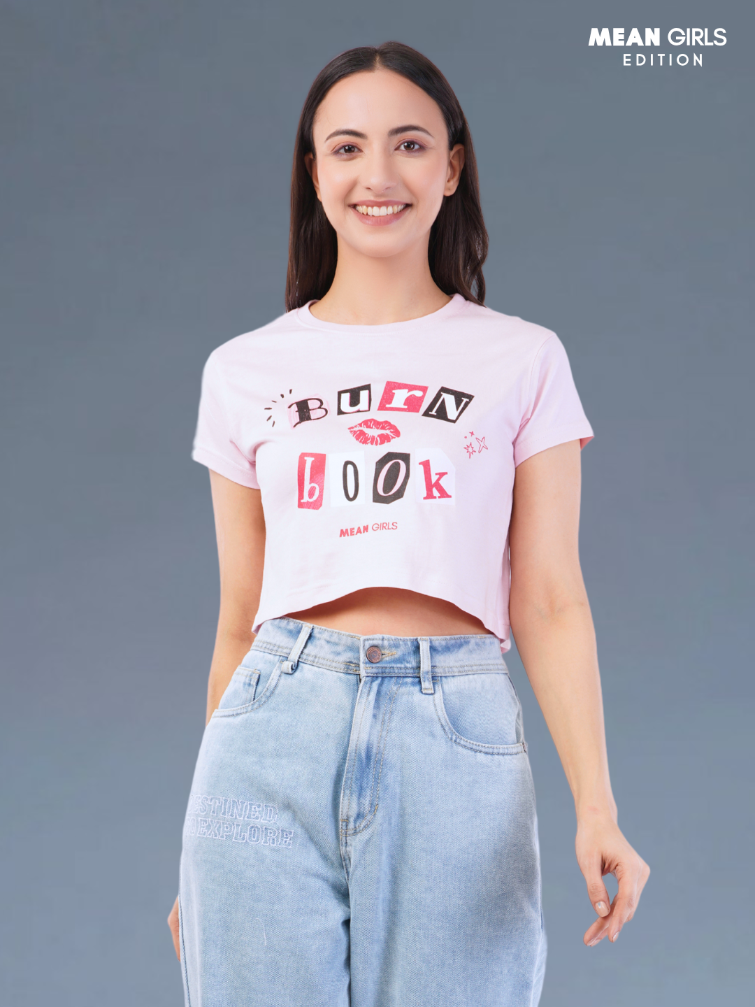 BURN BOOK BABY TEE