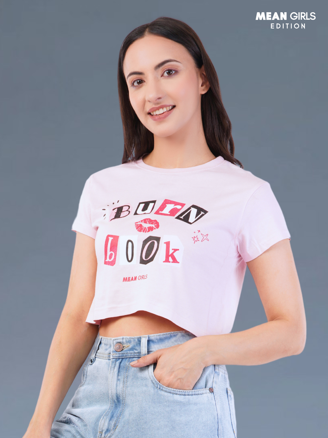 BURN BOOK BABY TEE