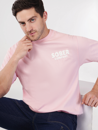 BABY PINK OVERSIZED T-SHIRT