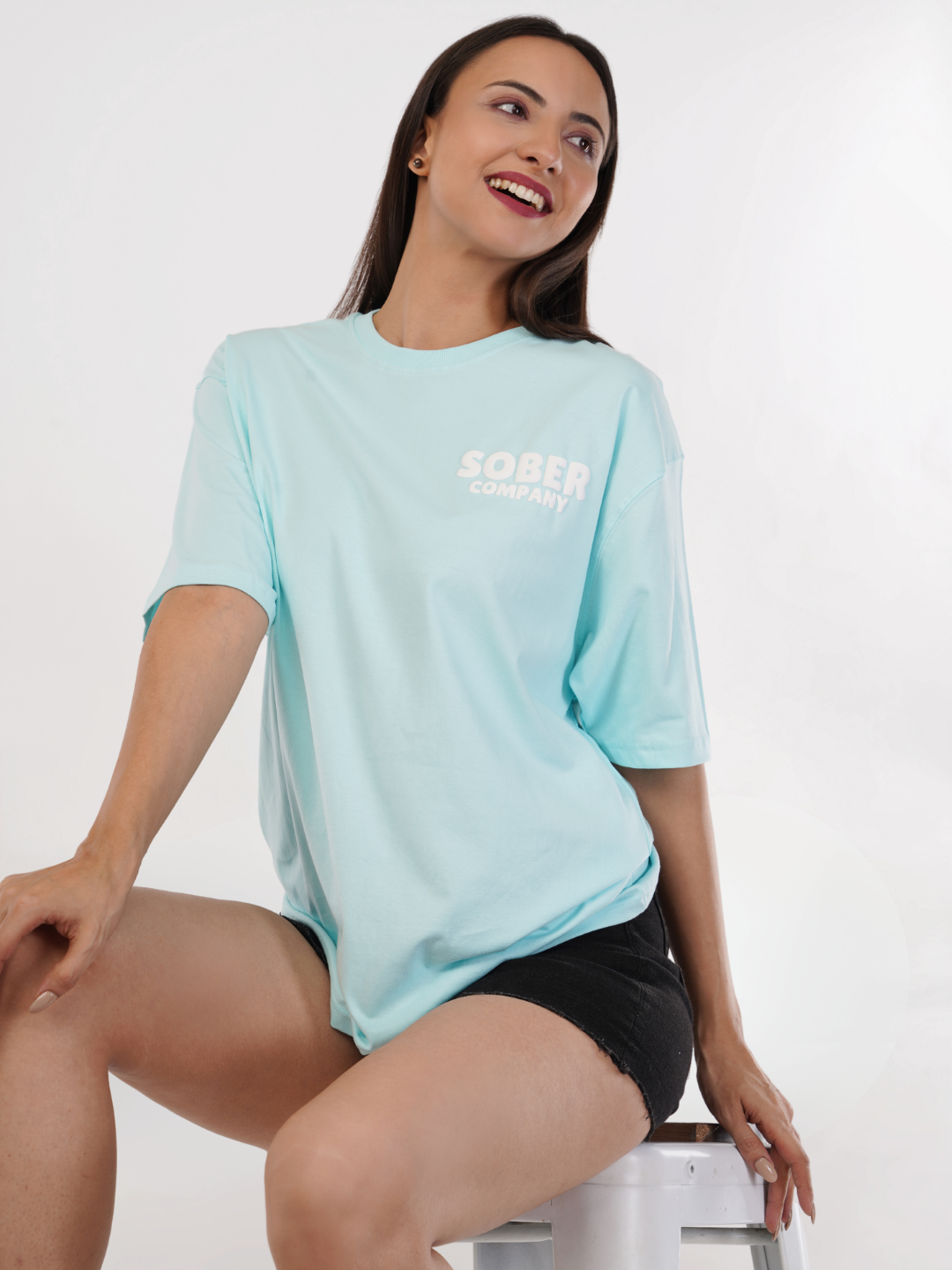 FROSTY MINT OVERSIZED T-SHIRT
