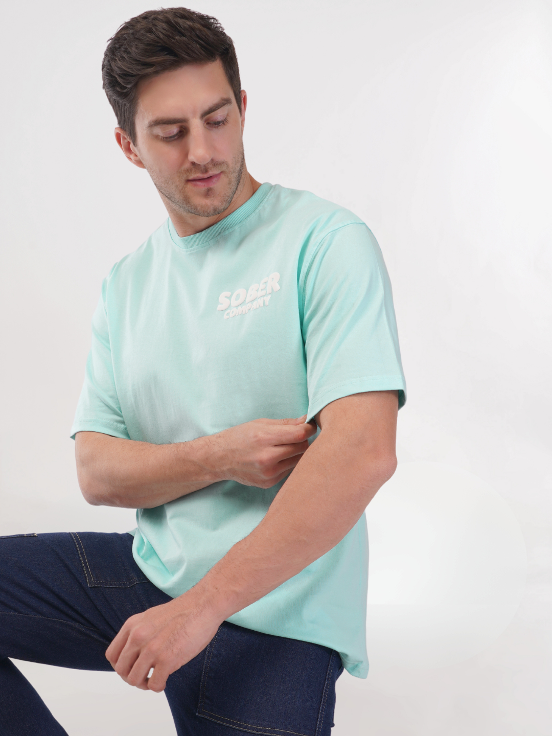 FROSTY MINT OVERSIZED T-SHIRT
